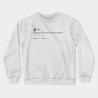 Twitter Shirt Crewneck Sweatshirt